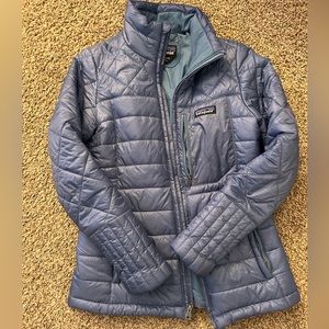 Patagonia light blue jacket